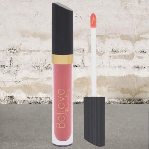 Believe Beauty Georgia Peach Lip Gloss NEW - Picture 1 of 5